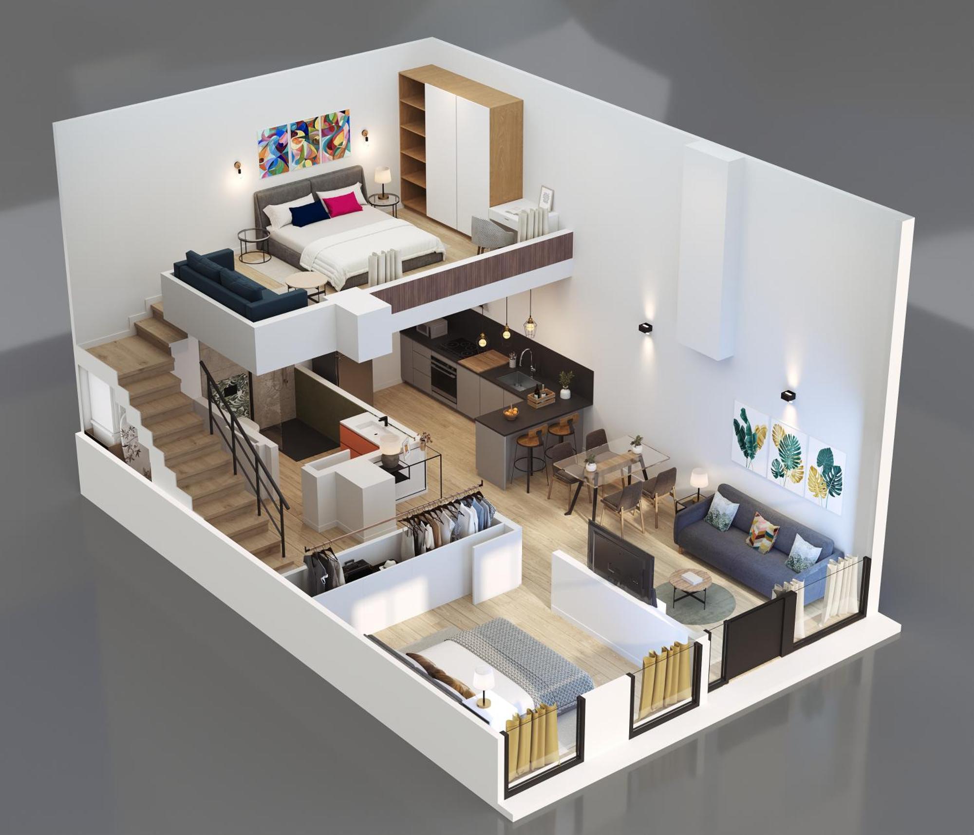 Duplex Moderno Y Acogedor Junto A Atocha Apartamento Madri Exterior foto